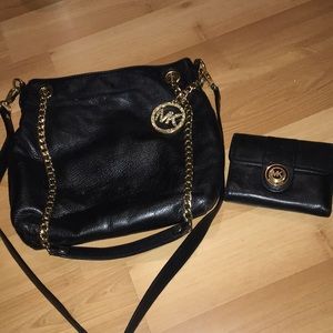 Michael Kors purse with matching wallet! Authentic